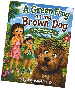 Green Frog on My Brown Dog Cover