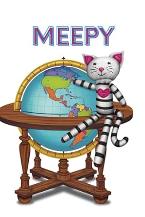 Meepy on the Globe Notebook