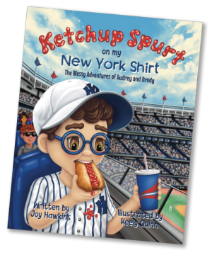 Ketchup Spurt on My New York Shirt